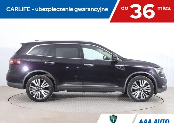 Renault Koleos cena 87000 przebieg: 121895, rok produkcji 2017 z Przysucha małe 232